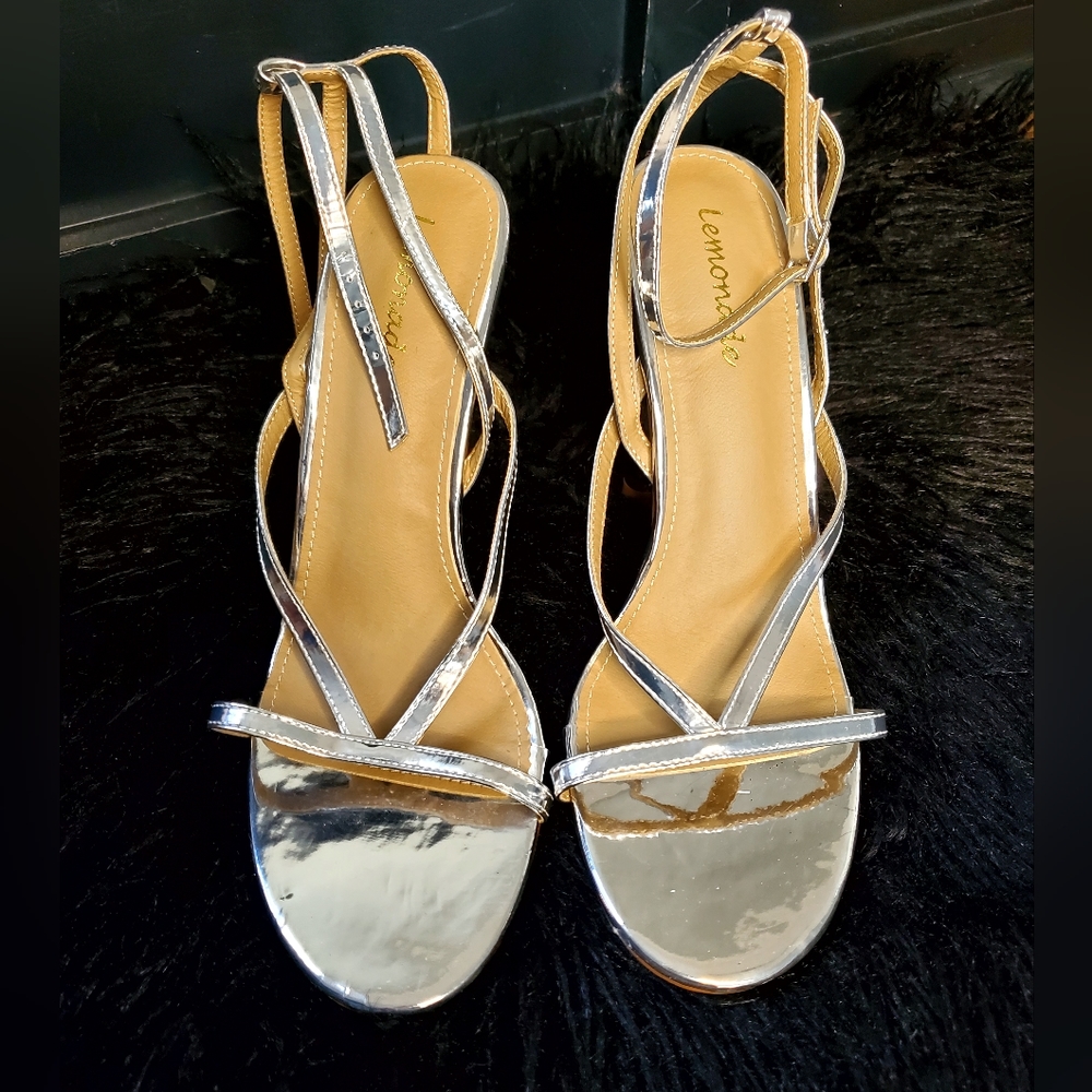 Silver heels